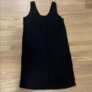 notPERFECTLINEN Black Sleeveless Dress (Sm/M)